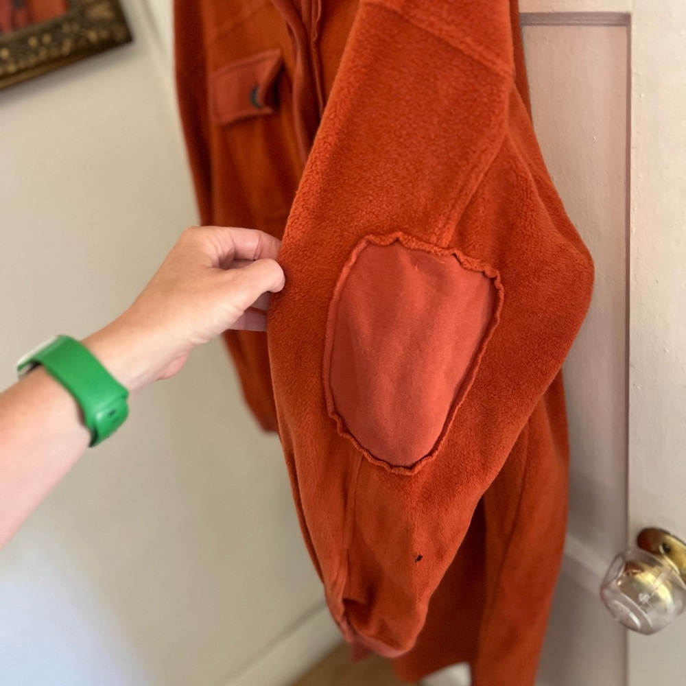 Rust Colored Duster/Shacket - image 2